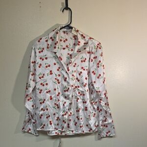 NWT G&G Rave Cherry Print 2-pc Pajama Set #155